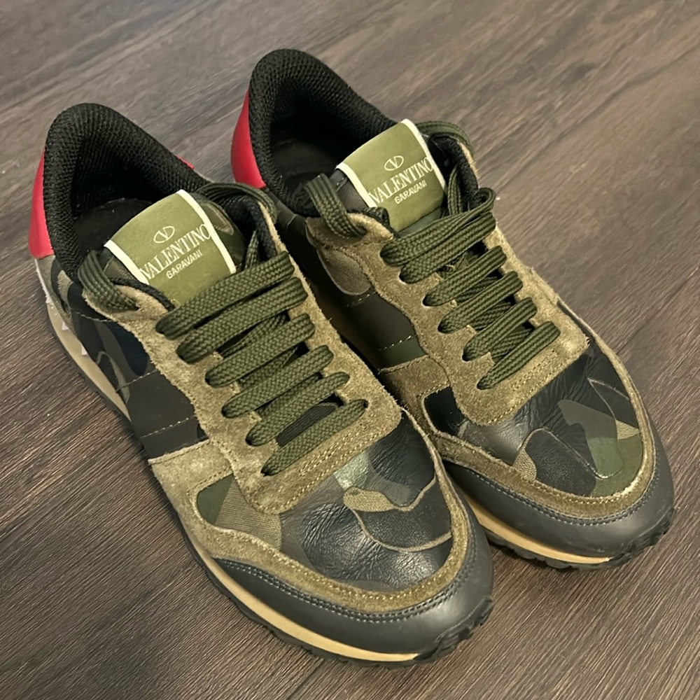 Valentino “Camo” Sneakers